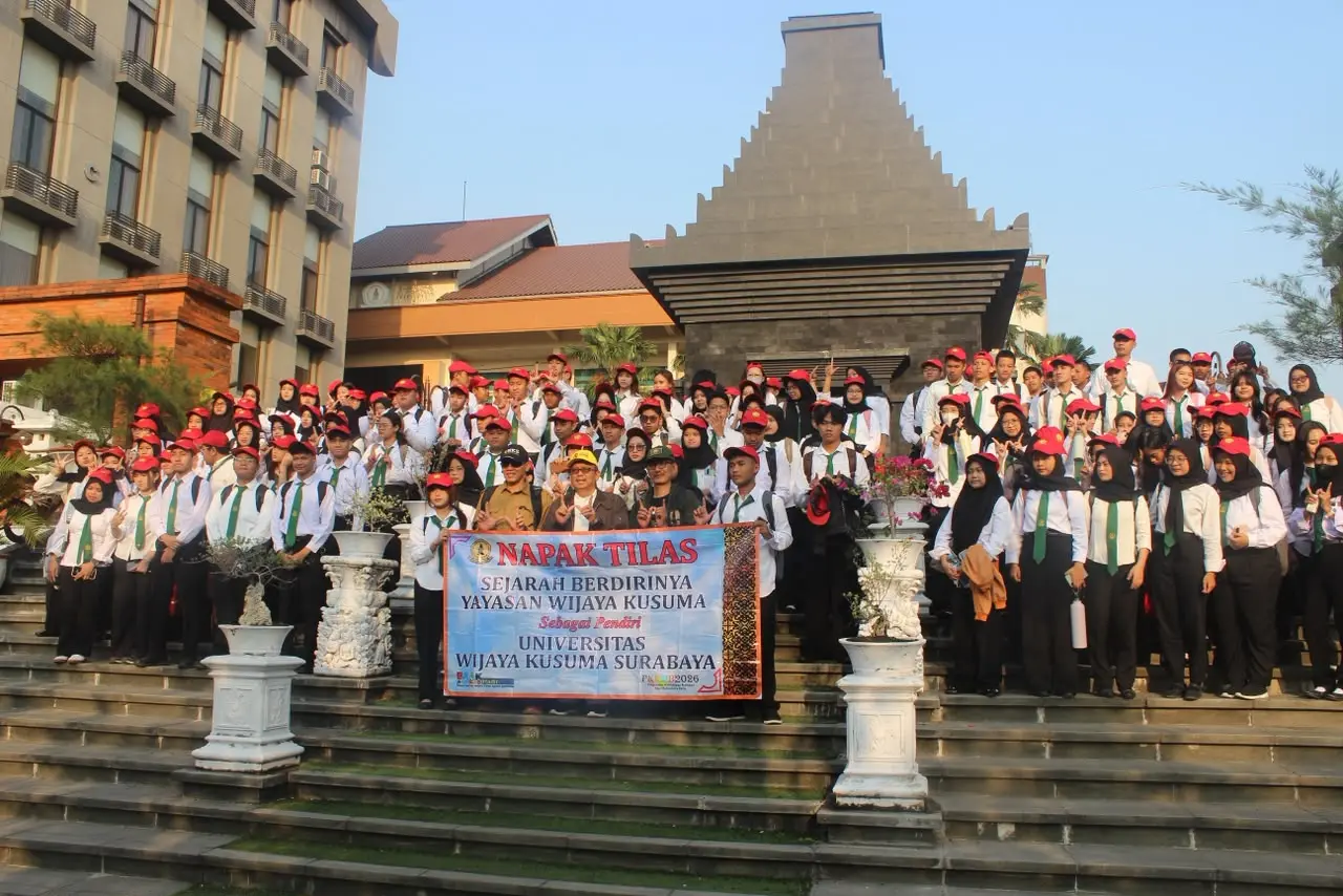 Napak Tilas Jejak Raden Wijaya, Wujud Pewarisan Tekad dan Martabat Kewijayakusumaan bagi Mahasiswa Baru UWKS